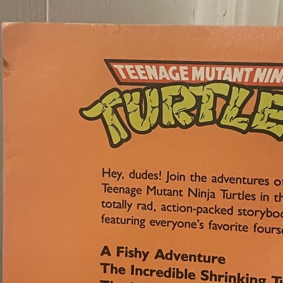 Vintage 1990 TMNT The Magic Crystal Teenage Mutant Ninja Turtles Storybook - Picture 5 of 12